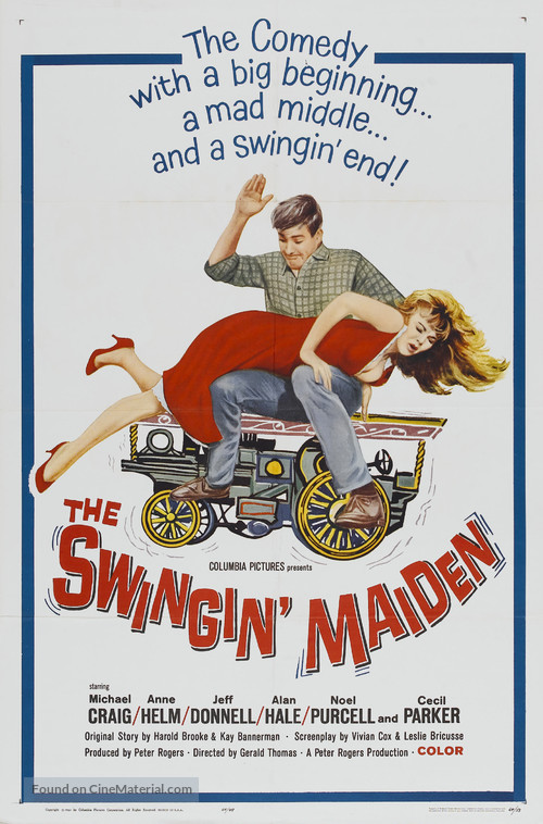 The Swinging Maiden - Movie Poster