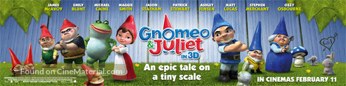 Gnomeo &amp; Juliet - British Movie Poster