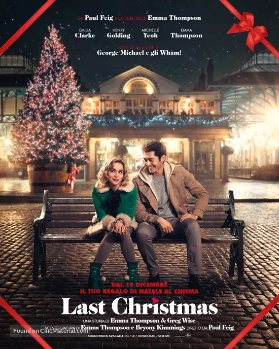 Last Christmas - Italian Movie Poster