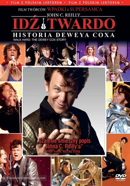 Walk Hard: The Dewey Cox Story - Polish DVD movie cover