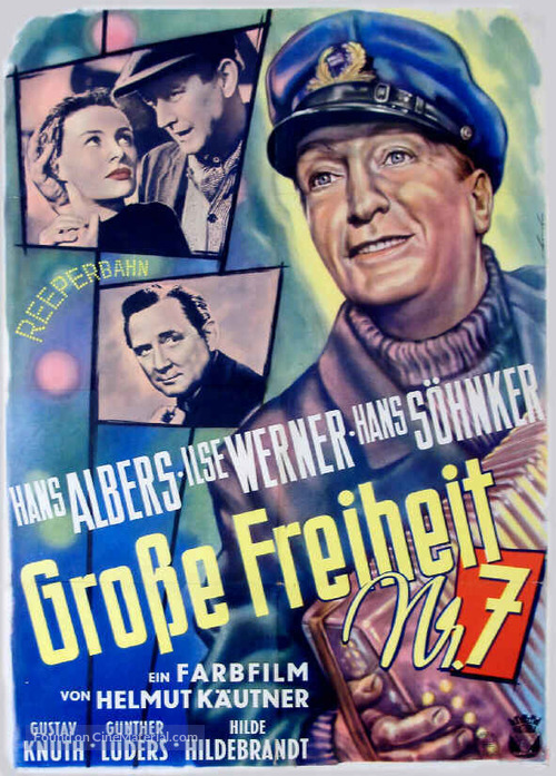 Gro&szlig;e Freiheit Nr. 7 - German Movie Poster