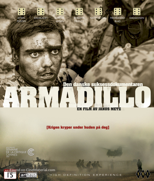 Armadillo - Norwegian Blu-Ray movie cover