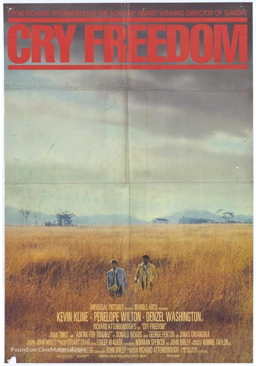 Cry Freedom - Movie Poster