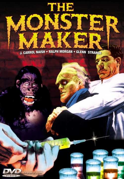 The Monster Maker - DVD movie cover