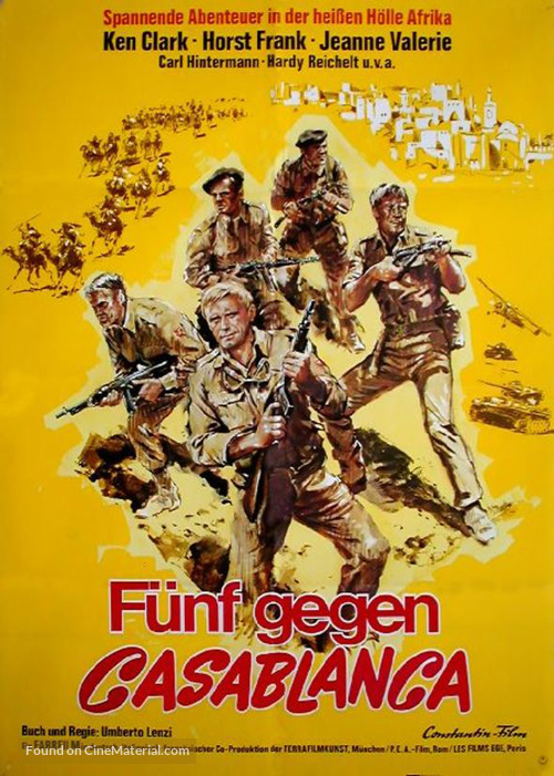 Attentato ai tre grandi - German Movie Poster