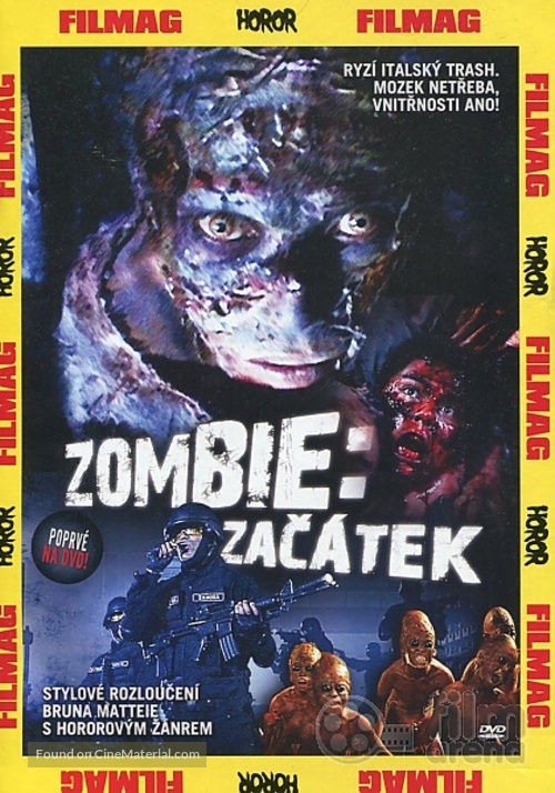 Zombi: La creazione - Czech Movie Cover