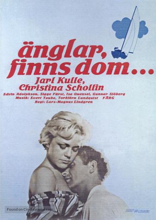 &Auml;nglar, finns dom? - Swedish Movie Poster