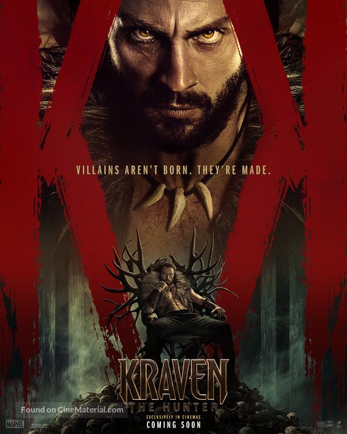 Kraven the Hunter - British Movie Poster