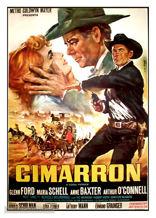 Cimarron - Italian Movie Poster