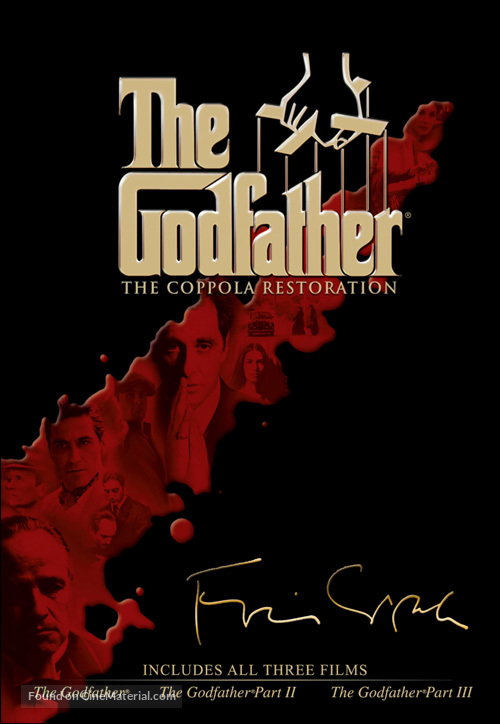 The Godfather Trilogy: 1901-1980 - DVD movie cover