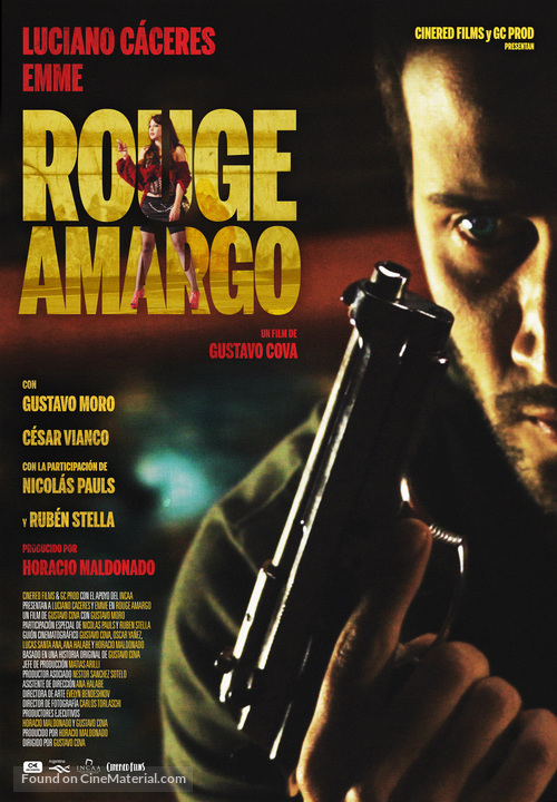Rouge amargo - Argentinian Movie Poster