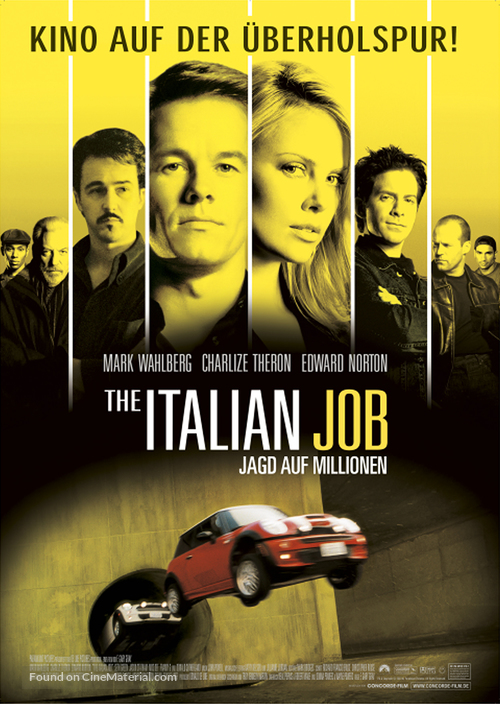 The Italian Job - German Movie Poster
