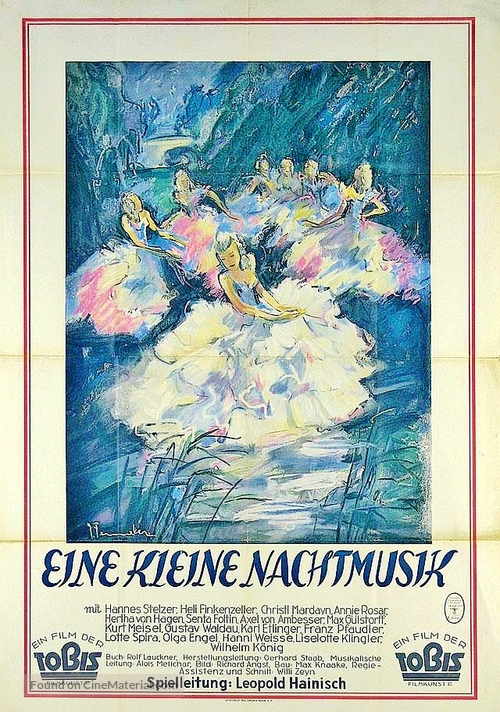 Eine kleine Nachtmusik - German Movie Poster