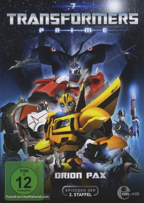 &quot;Transformers Prime&quot; - German DVD movie cover