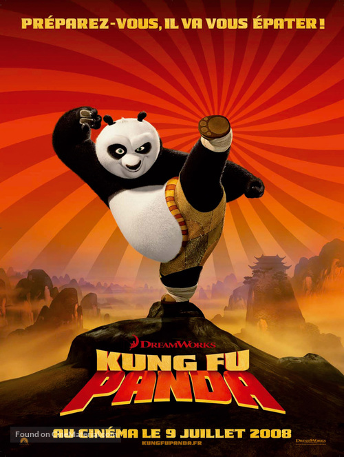 Kung Fu Panda - French Movie Poster