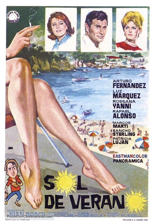 Sol de verano - Spanish Movie Poster