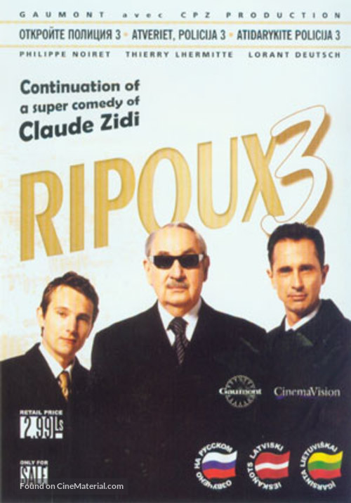 Ripoux 3 - Lithuanian poster