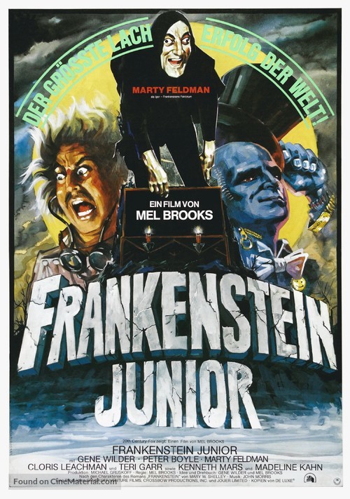 Young Frankenstein - German Movie Poster