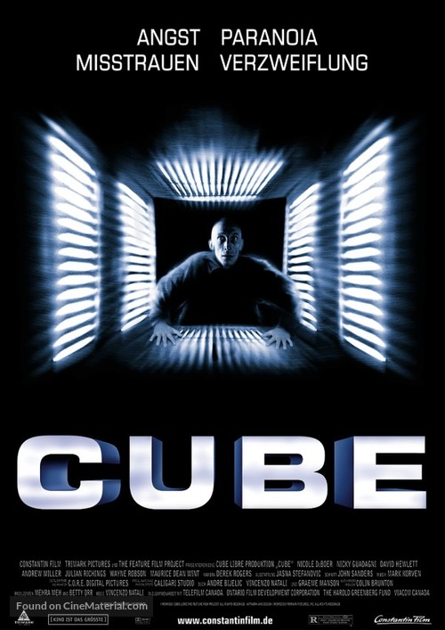 Cube - German Movie Poster