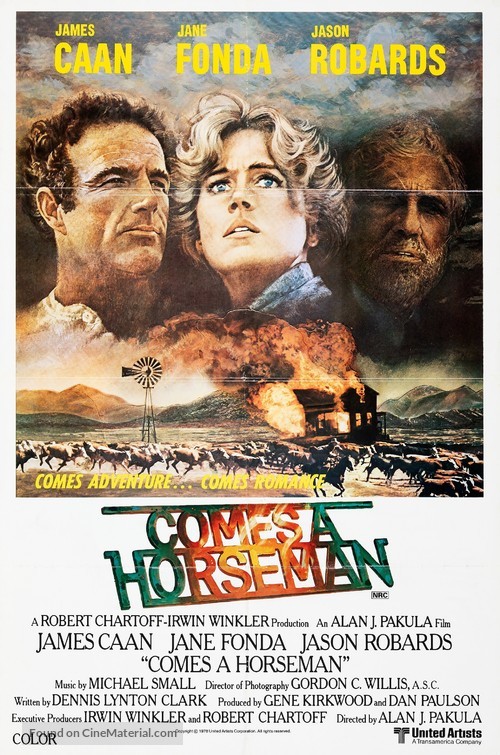 Comes a Horseman - Australian Movie Poster