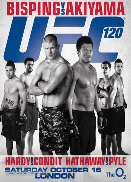 UFC 120: Bisping vs. Akiyama - Movie Poster