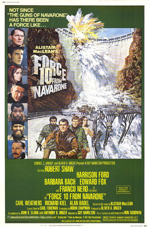 Force 10 From Navarone - Movie Poster