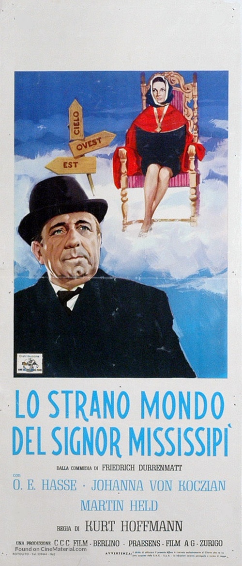 Die Ehe des Herrn Mississippi - Italian Movie Poster