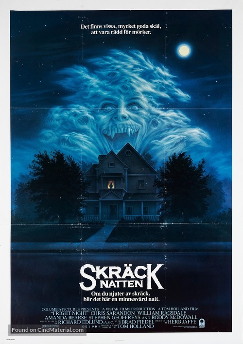 Fright Night - Swedish Movie Poster