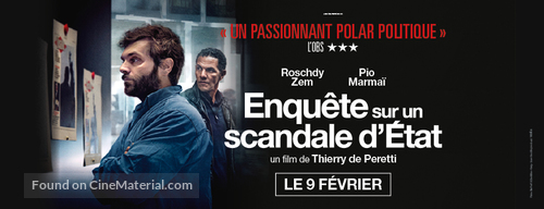 Enqu&ecirc;te sur un scandale d&#039;&Eacute;tat - French poster