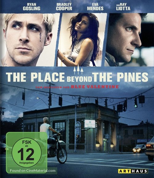 The Place Beyond the Pines - German Blu-Ray movie cover