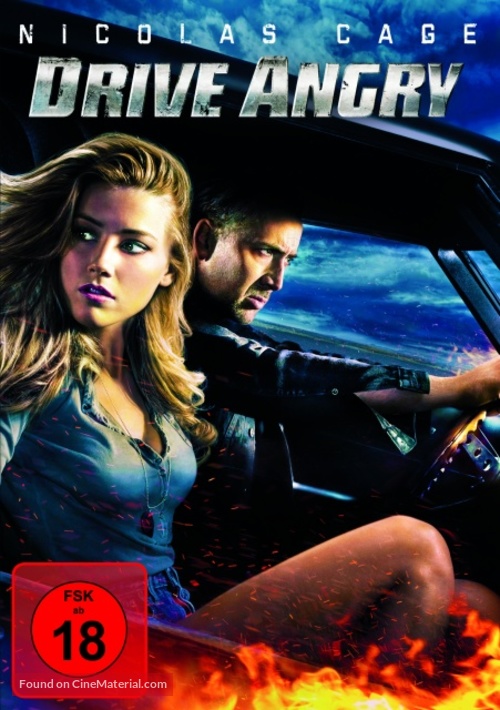 Drive Angry - German DVD movie cover