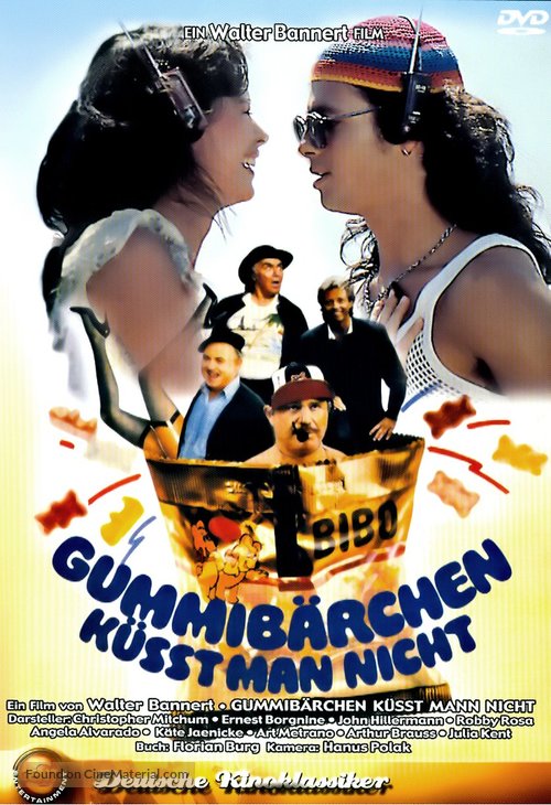 Gummib&auml;rchen k&uuml;&szlig;t man nicht - German Movie Cover