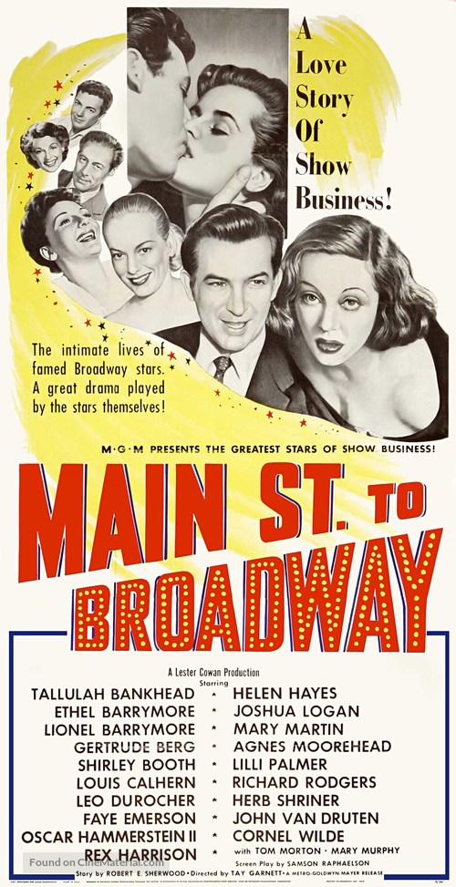 Main Street to Broadway - Movie Poster