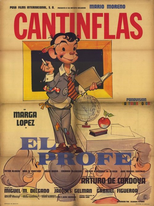 Profe, El - Mexican Movie Poster