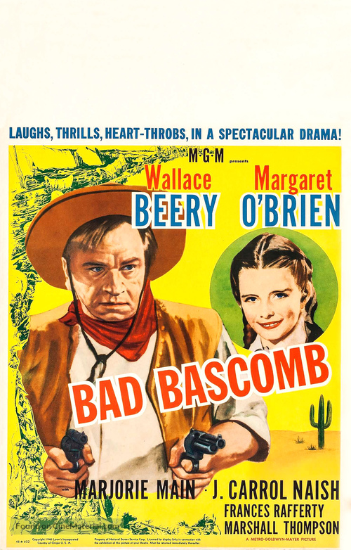 Bad Bascomb - Movie Poster