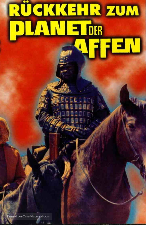 Beneath the Planet of the Apes - German Movie Cover
