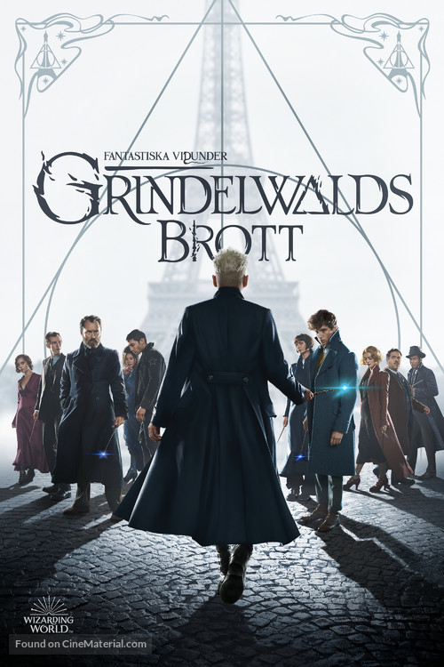 Fantastic Beasts: The Crimes of Grindelwald - Swedish Movie Cover