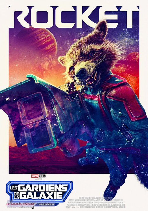 Guardians of the Galaxy Vol. 3 - French Movie Poster