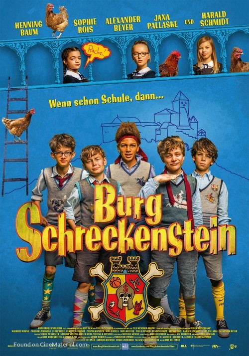 Burg Schreckenstein - Swiss Movie Poster