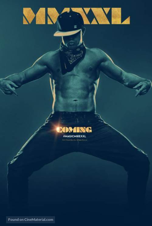 Magic Mike XXL - British Movie Poster