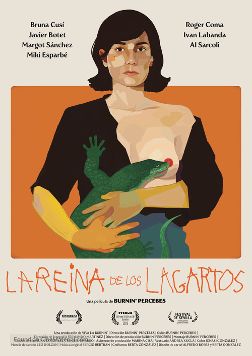 La reina de los lagartos - Spanish Movie Poster