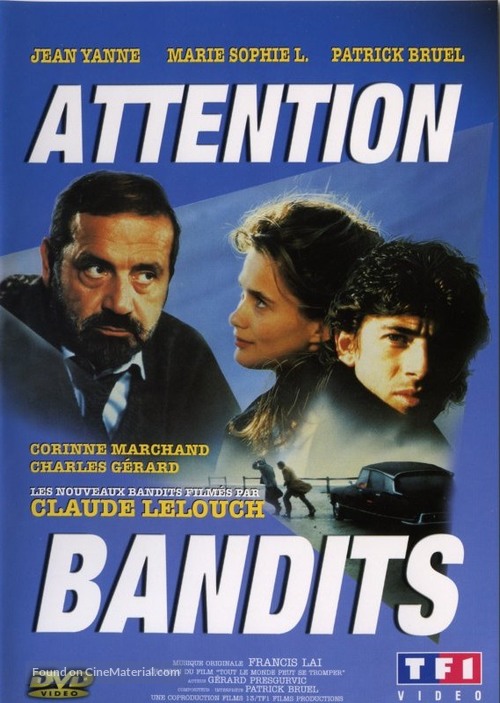 Attention bandits! - French DVD movie cover