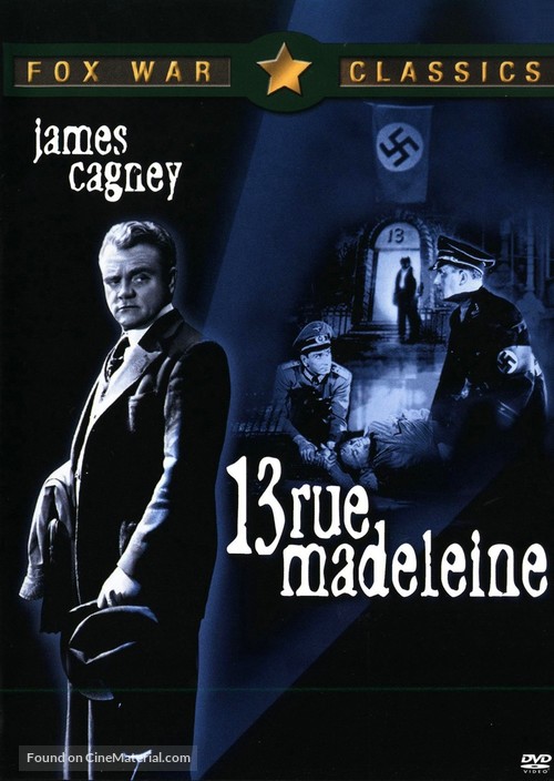 13 Rue Madeleine - DVD movie cover