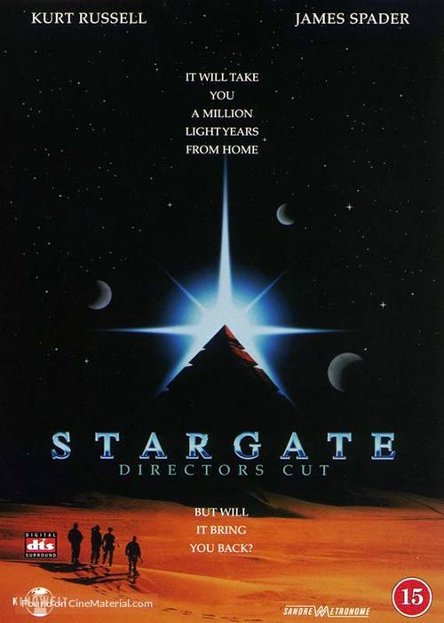 Stargate - Danish DVD movie cover