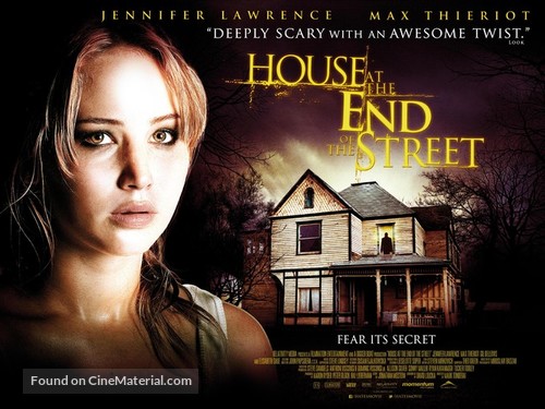 House at the End of the Street - British Movie Poster