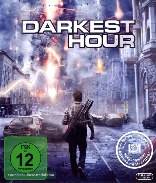 The Darkest Hour - German Blu-Ray movie cover