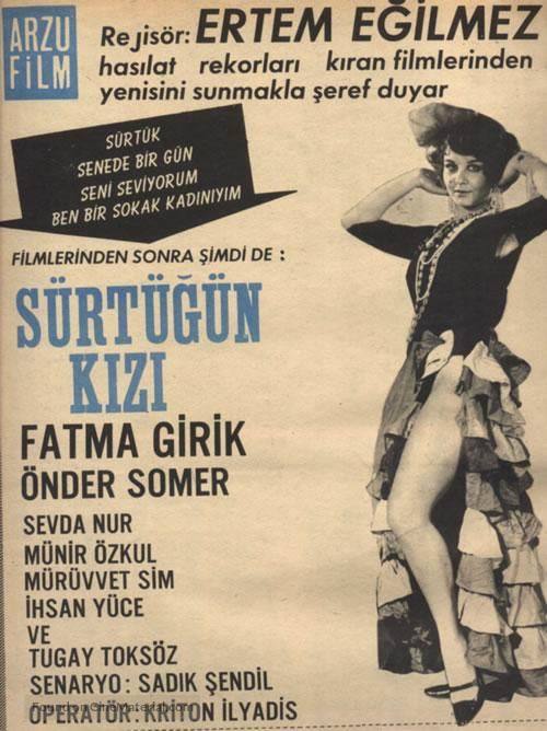 Surtugun kizi - Turkish Movie Poster