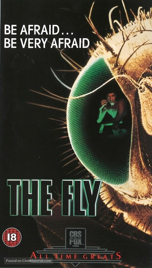 The Fly - British VHS movie cover