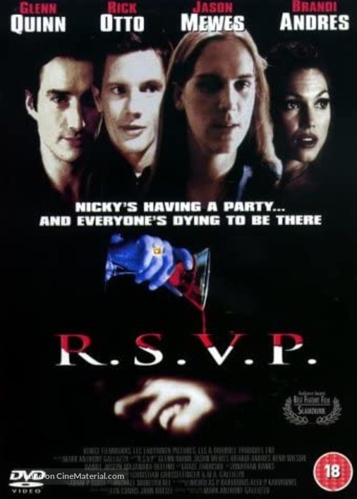 R.S.V.P. - British DVD movie cover