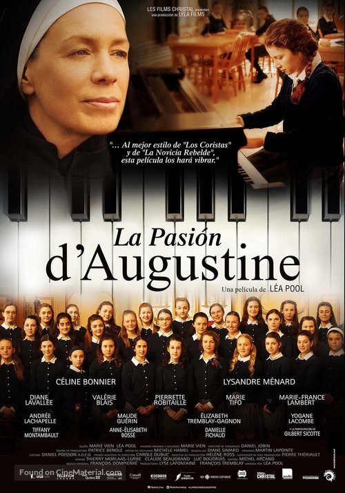 La Passion d&#039;Augustine - Mexican Movie Poster